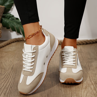 Solvana | Women's Orthopedic Lace Up Walking Sneakers