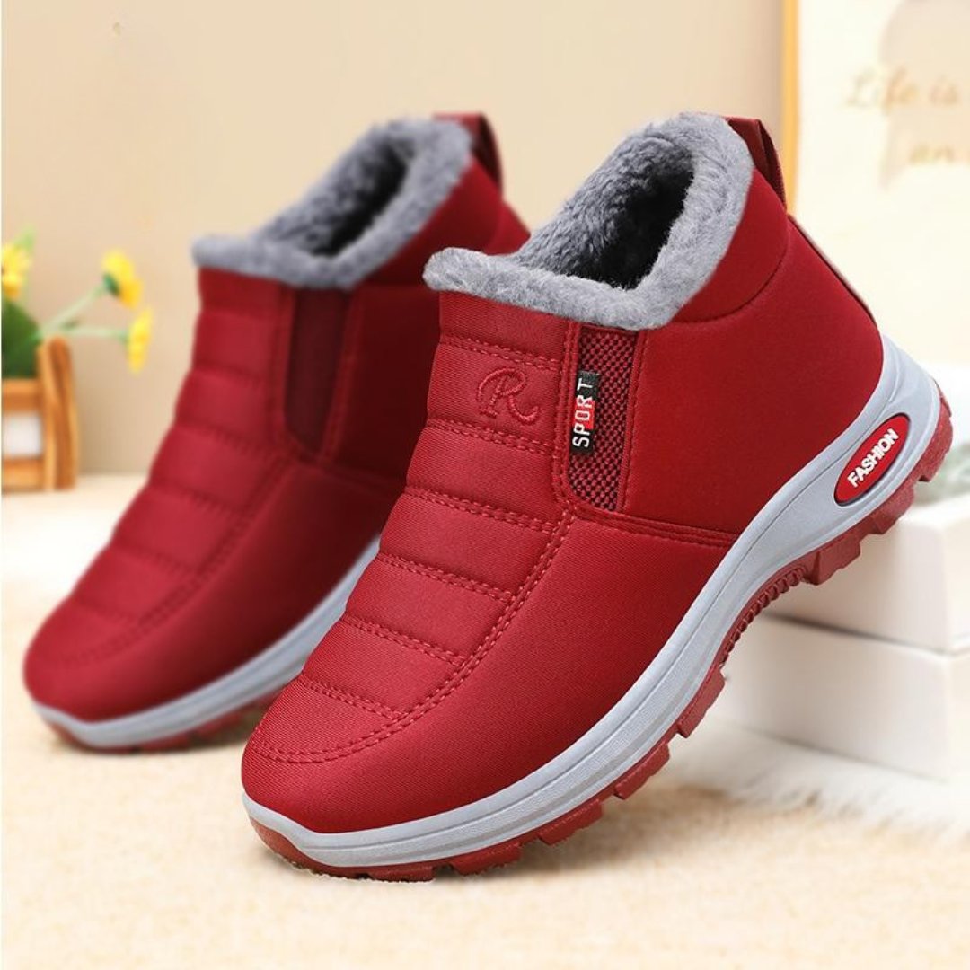 ALICE™ - Women's Faux Fur Warm Winter Boots with Non-Slip Sole