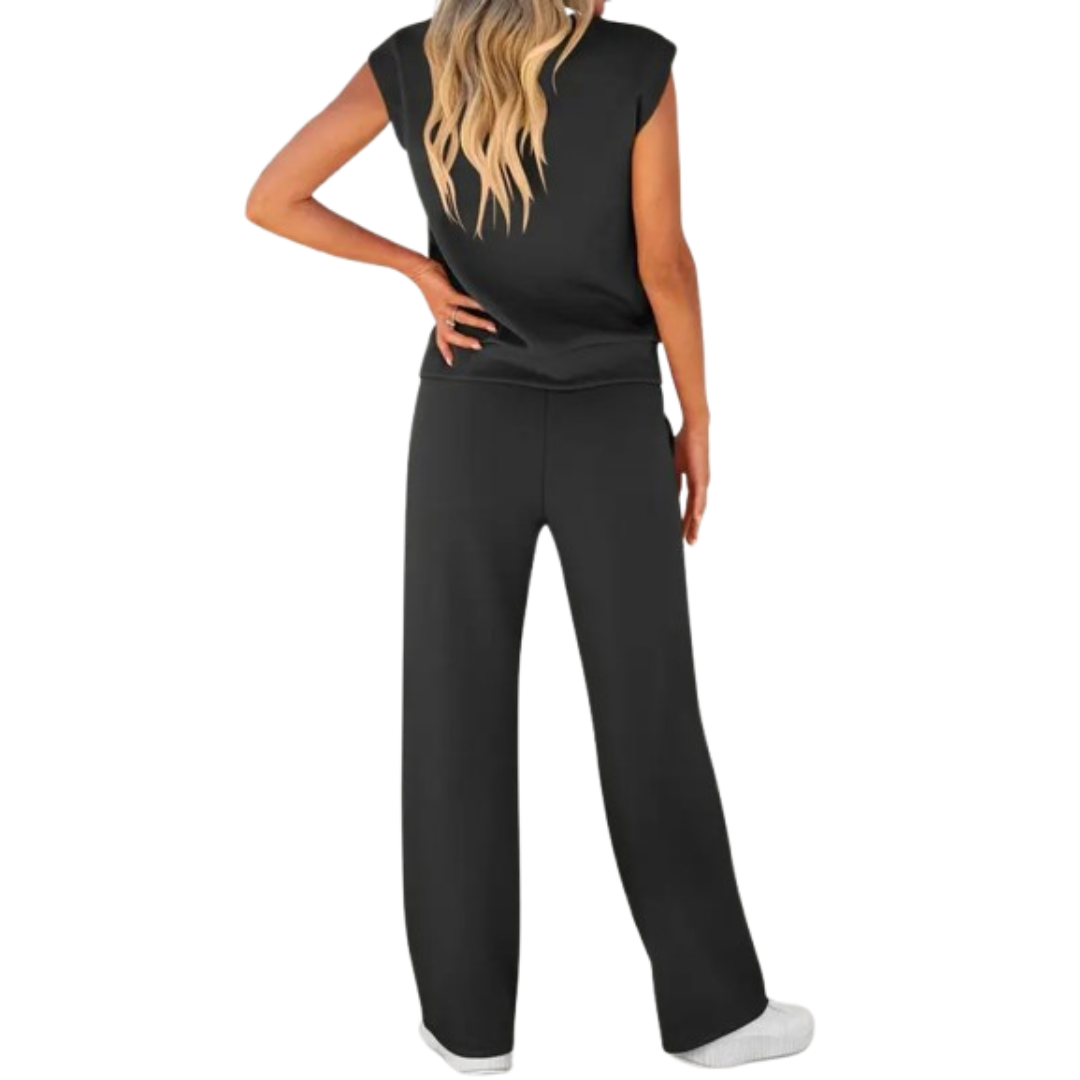 KAIYA™ – Casual Summer Soft Lounge Co-Ord