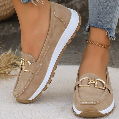 Mavis | Women's Orthopedic Horsebit Wedge Loafers