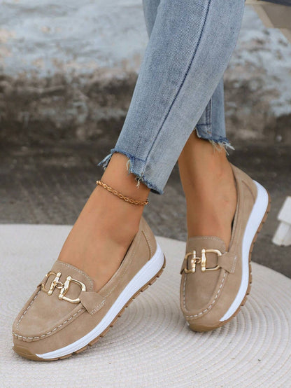 Mavis | Women's Orthopedic Horsebit Wedge Loafers