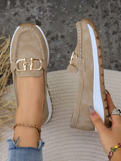 Mavis | Women's Orthopedic Horsebit Wedge Loafers
