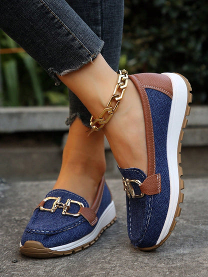 Mavis | Women's Orthopedic Horsebit Wedge Loafers