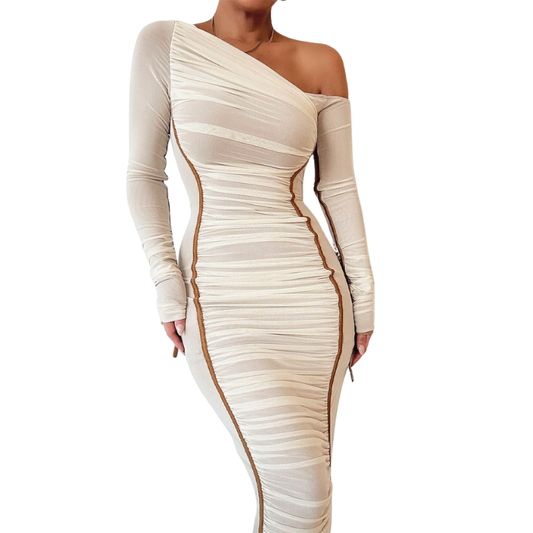 JAYCEE™ – Elegant Long Sleeve Bodycon Dress