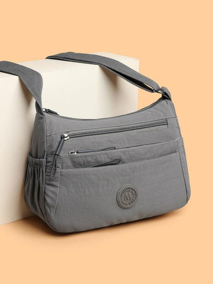 Mia | Women's Multi Pocket Zip Crossbody Bag