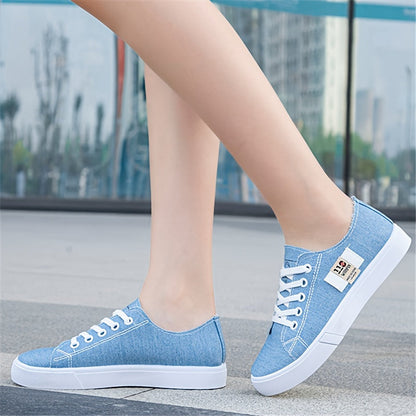 Anna | Women's Canvas Low Top Lace Up Sneakers