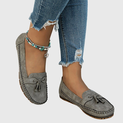 Chelsea | Women's Tassel Moccasin Loafers