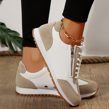 Solvana | Women's Orthopedic Lace Up Walking Sneakers
