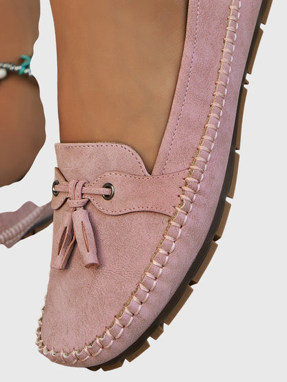 Chelsea | Women's Tassel Moccasin Loafers