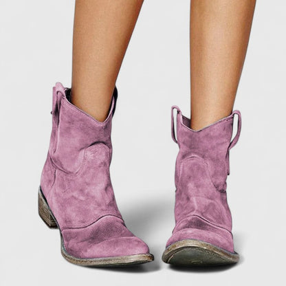 Kylenrah | Women's Western Cowboy Ankle Boots