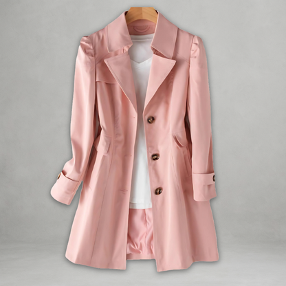 Alva | Women's Lightweight Double Breasted Trench Coat