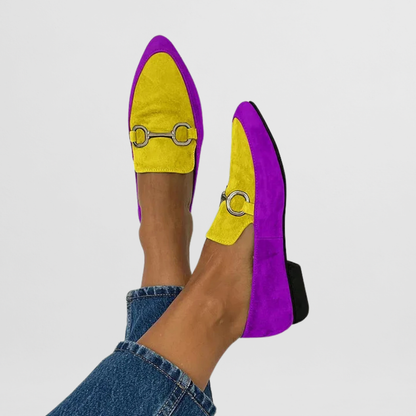 Hyelianne | Women's Orthopedic Horsebit Pointed Toe Loafers