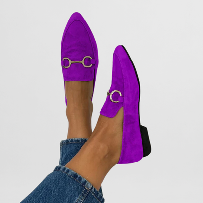 Hyelianne | Women's Orthopedic Horsebit Pointed Toe Loafers