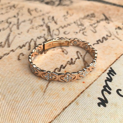 Aurelia | Women's Magnetic Copper Bangle Bracelet