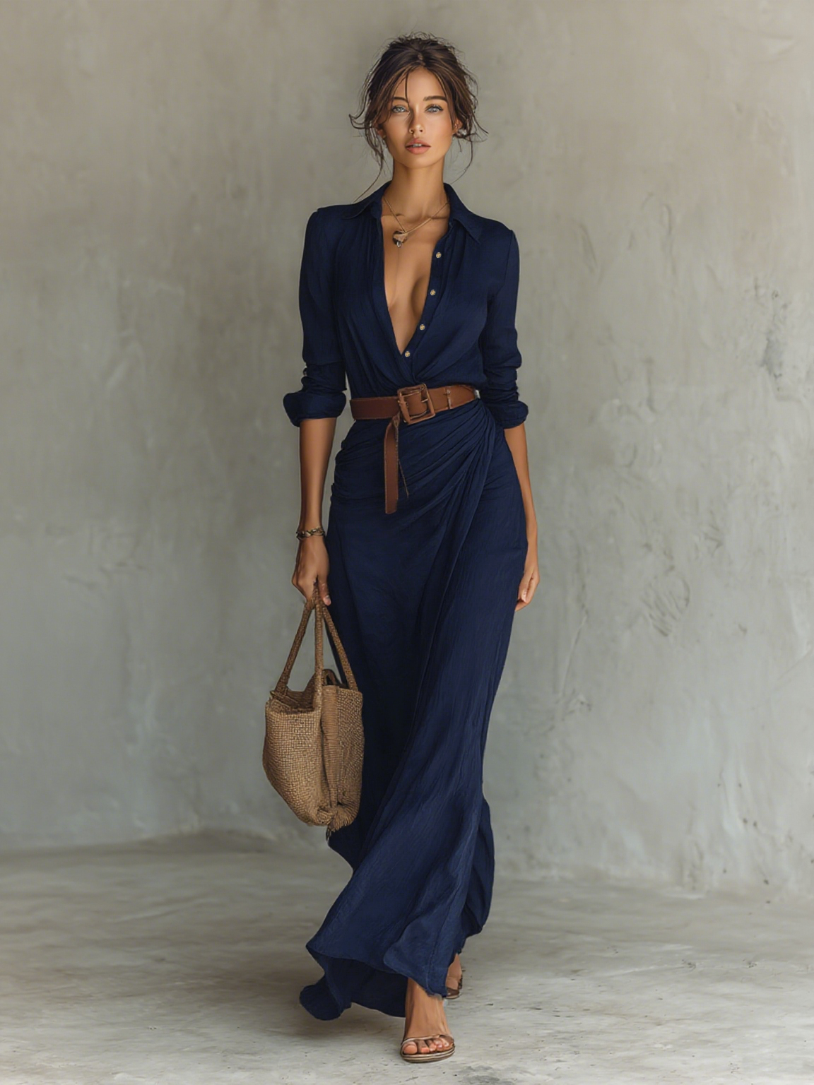 CLEO | Vestido largo casual