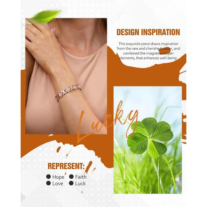 Aurelia | Women's Magnetic Copper Bangle Bracelet