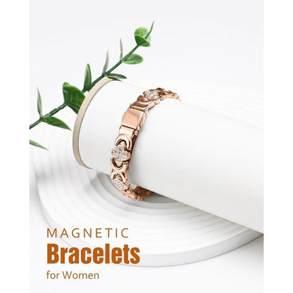 Aurelia | Women's Magnetic Copper Bangle Bracelet