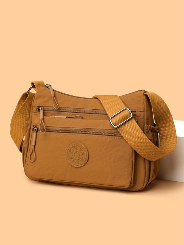 MIA™ - Women's Multi-Pocket Zipper Crossbody Bag for Daily Use
