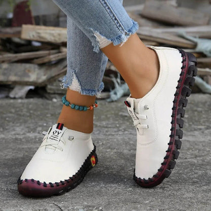Paulette | Women's Orthopedic Breathable Lace Up Walking Shoes