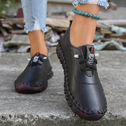 Paulette | Women's Orthopedic Breathable Lace Up Walking Shoes