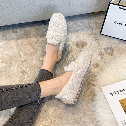 Coco | Women's Sherpa Lined Slip On Loafers
