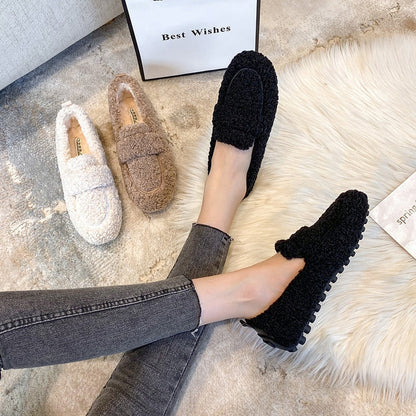 Coco | Women's Sherpa Lined Slip On Loafers