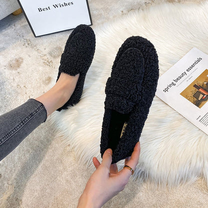 Coco | Women's Sherpa Lined Slip On Loafers