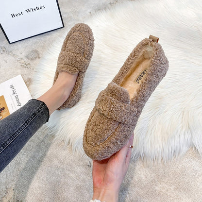 Coco | Women's Sherpa Lined Slip On Loafers