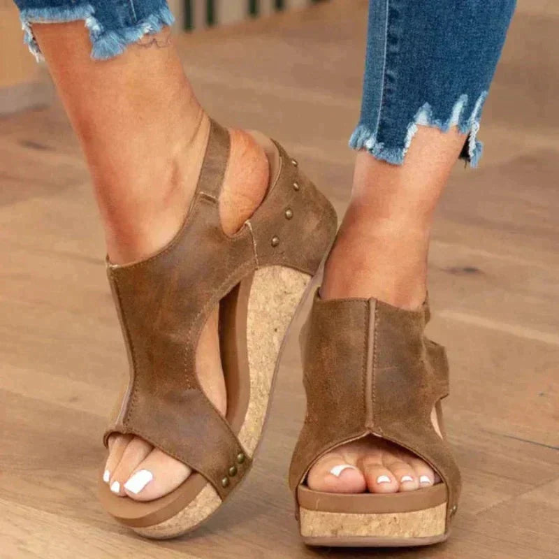 Danika™ | Effortless Summer Comfort Wedge Sandals
