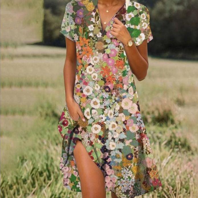 Daniella™ | Elegant Breathable Midi Dress