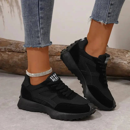 Jordyn | Women's Lace Up Retro Platform Sneakers