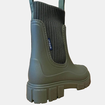 Tynni | Women's Orthopedic Platform Chelsea Rain Ankle Boots