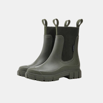Tynni | Women's Orthopedic Platform Chelsea Rain Ankle Boots