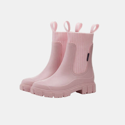 Tynni | Women's Orthopedic Platform Chelsea Rain Ankle Boots