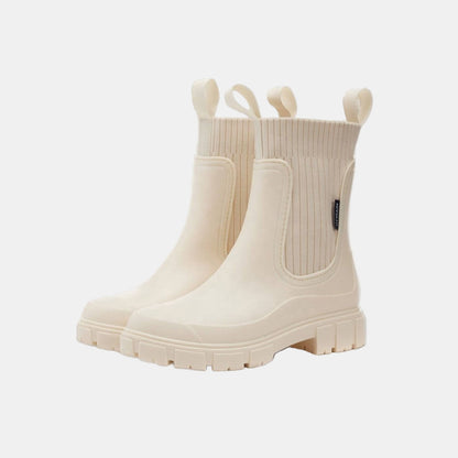 Tynni | Women's Orthopedic Platform Chelsea Rain Ankle Boots