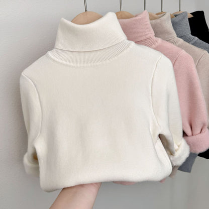 Lumi | Women's Fleece Lined Knit Turtleneck Sweater