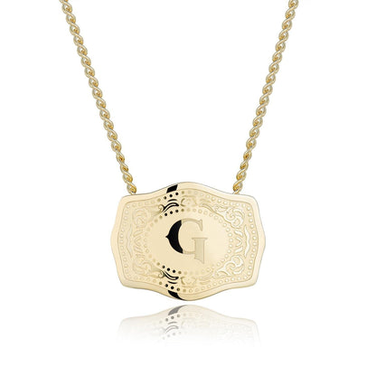 Cindy | Women's Initial Letter Pendant Necklace