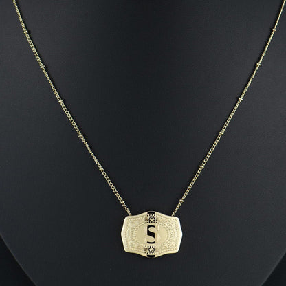 Cindy | Women's Initial Letter Pendant Necklace