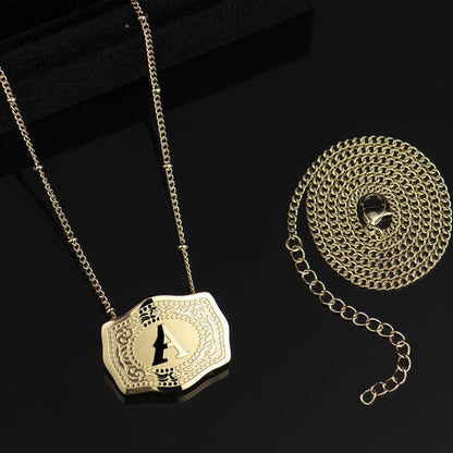 Cindy | Women's Initial Letter Pendant Necklace