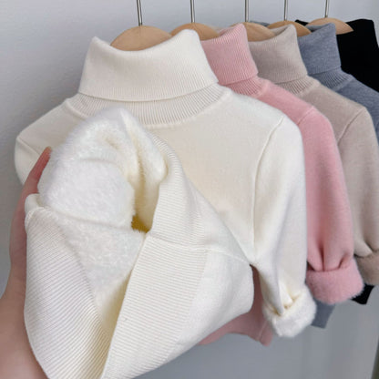 Lumi | Women's Fleece Lined Knit Turtleneck Sweater