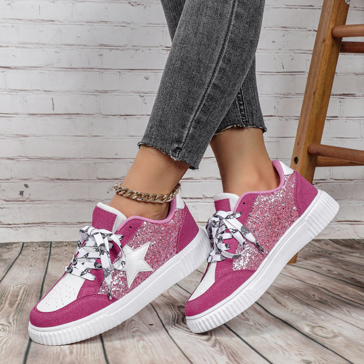 HAKO™ - Classy Lace-Up Low Top Running Sneakers