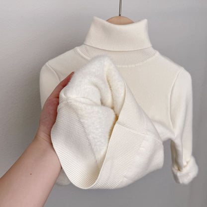 Lumi | Women's Fleece Lined Knit Turtleneck Sweater