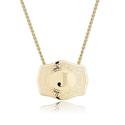 Cindy | Women's Initial Letter Pendant Necklace