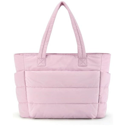 Carmelle | Women's Quilted Puffer Lightweight Tote Bag