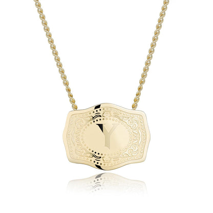 Cindy | Women's Initial Letter Pendant Necklace