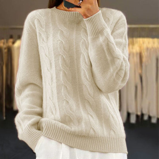 Odessa | Women's Mock Neck Long Sleeve Winter Sweater