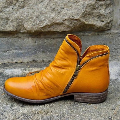 Prynn | Women's Orthopedic Double Zip Ankle Boots
