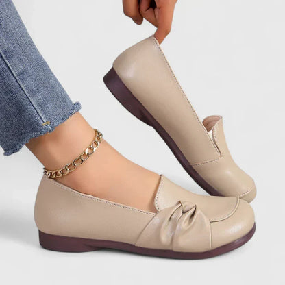 Ivarynn | Women's Knot Detail Slip On Shoes