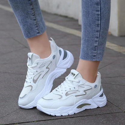 Kamille | Women's Chunky Lace Up Platform Sneakers