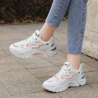 Kamille | Women's Chunky Lace Up Platform Sneakers